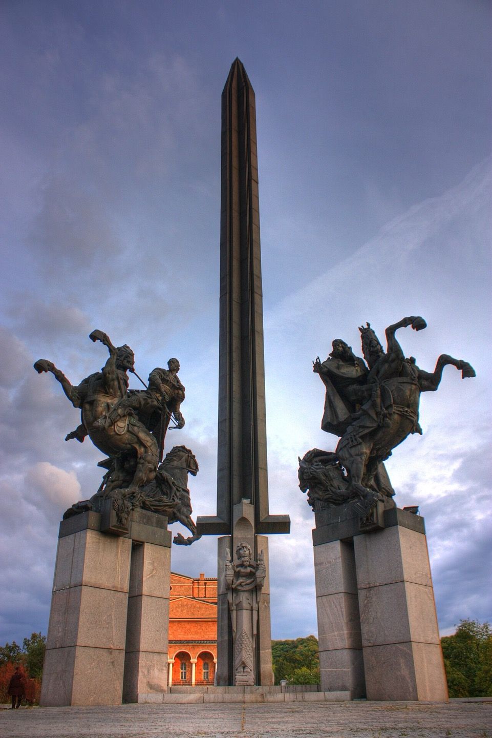 The Asen dynasty monument in Veliko Tarnovo