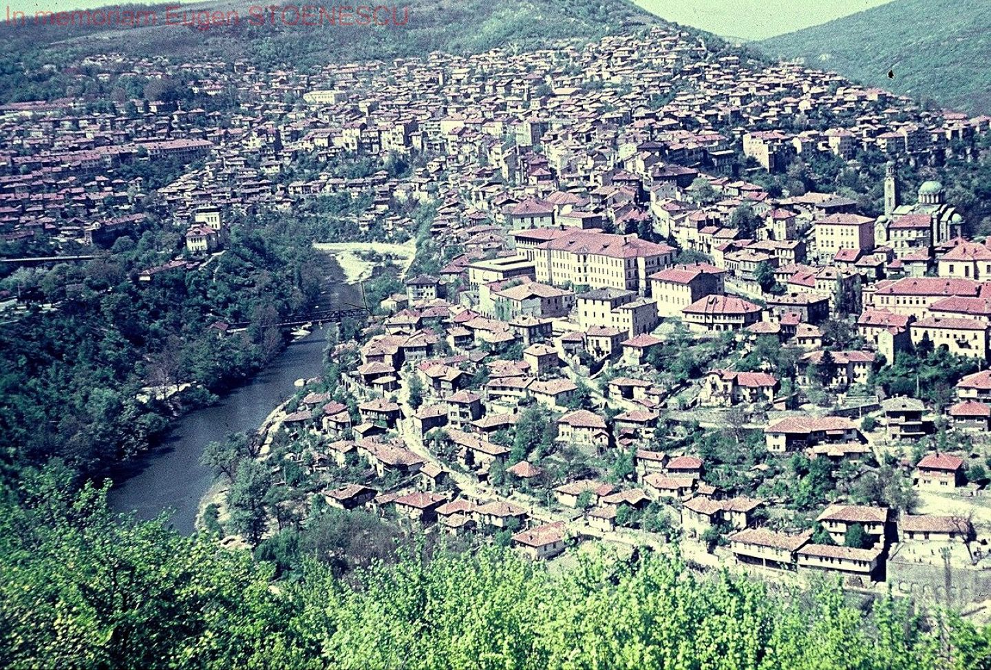 The hillside city of Veliko Tarnovo