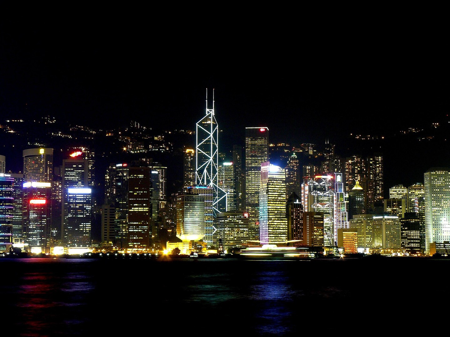 The waterfront Avenue of Stars in Hong Kong