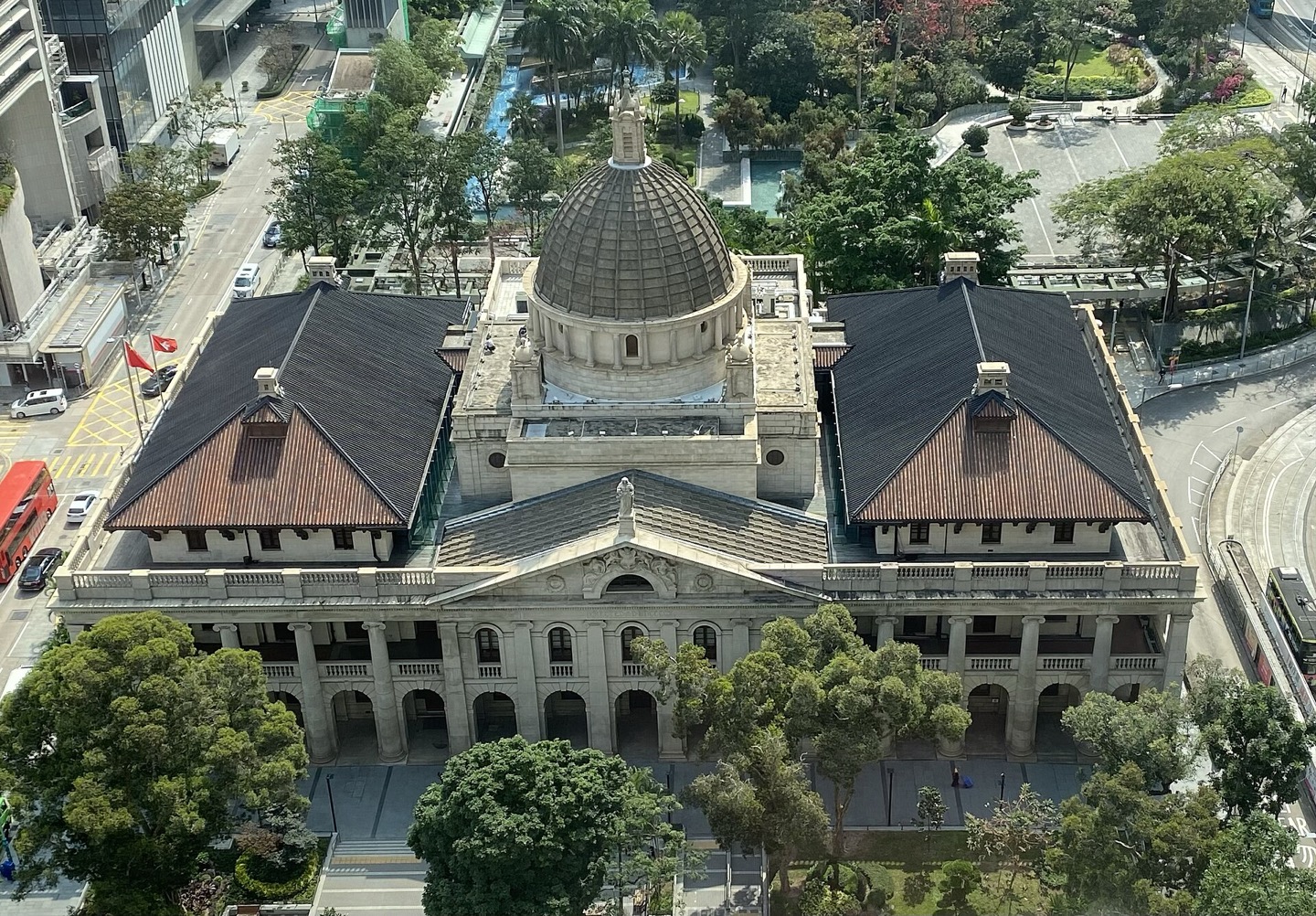 The Court of Final Appeal building in Hong Kong