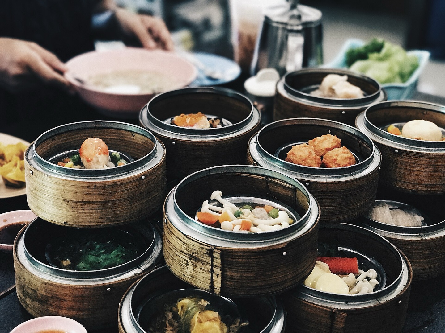 A dim sum breakfast in Hong Kong