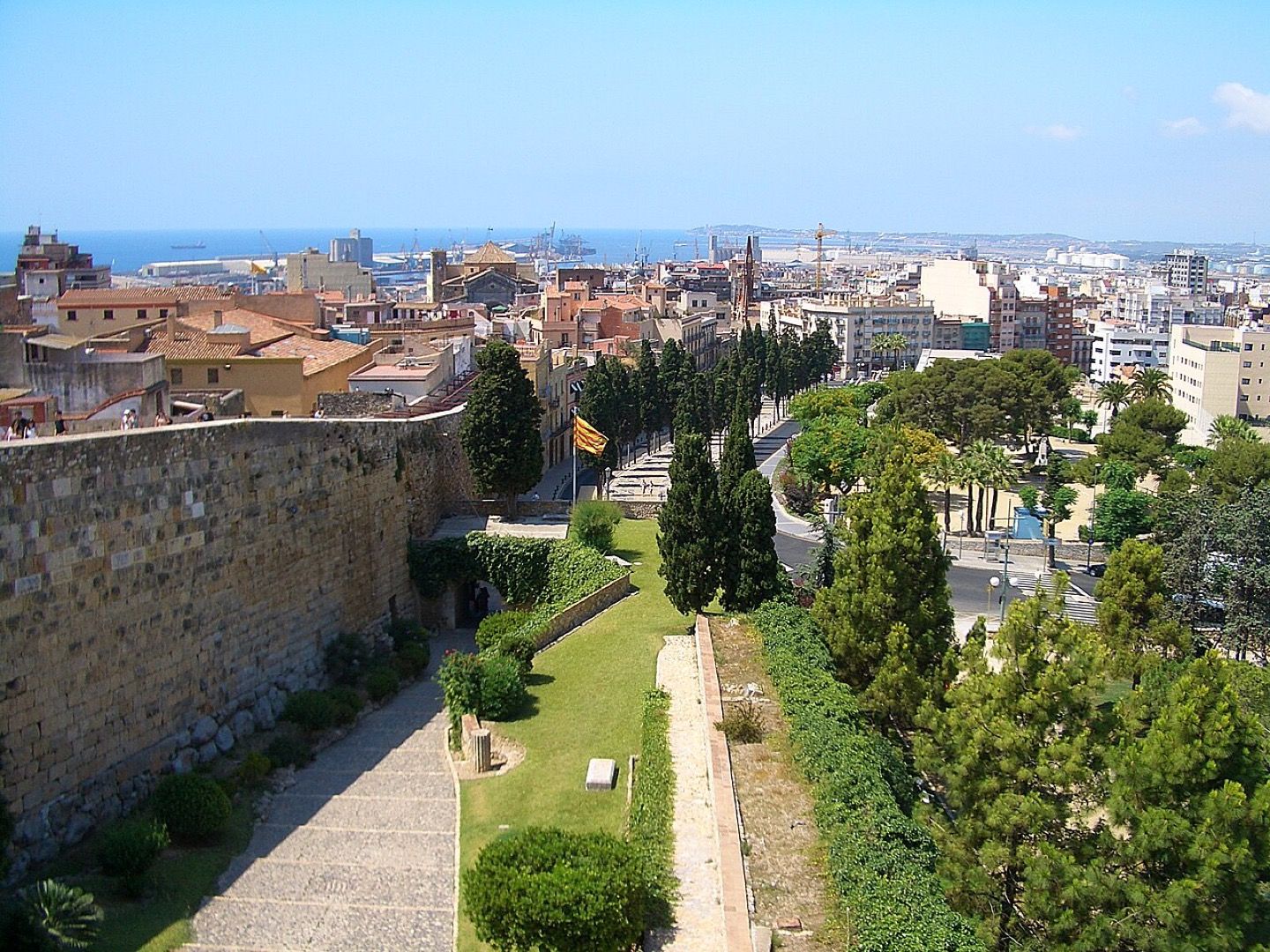 Tarragona and its harbour