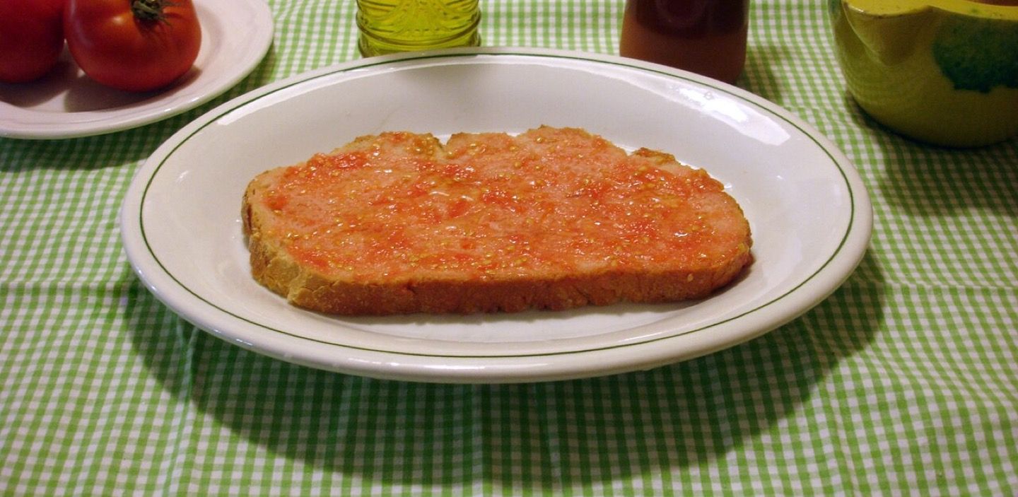 Pa amb tomàquet, Catalan bread with tomato