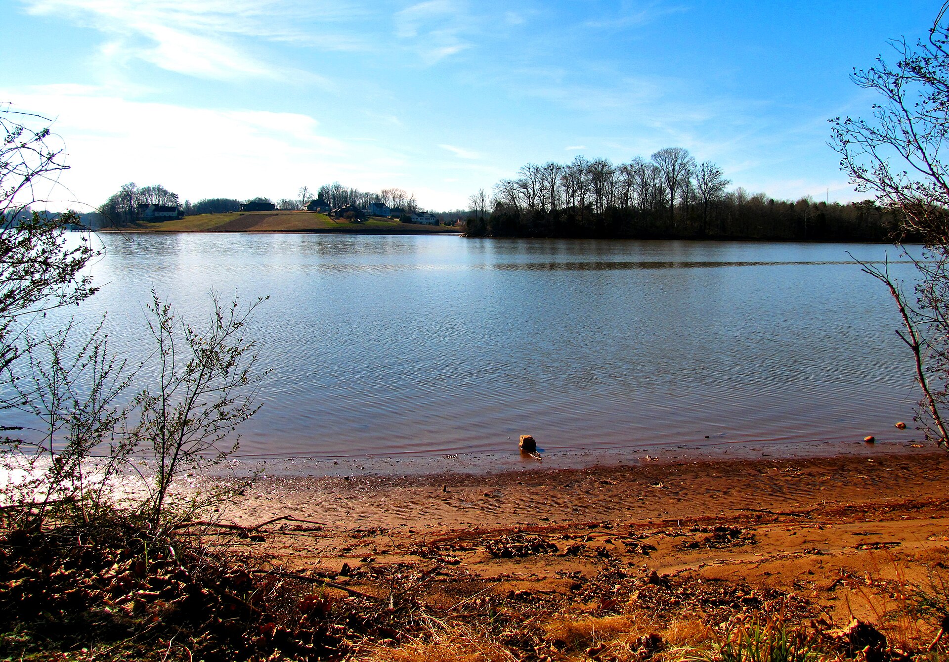 The Tellico River near the Sequoyah Birthplace Museum in Tennessee