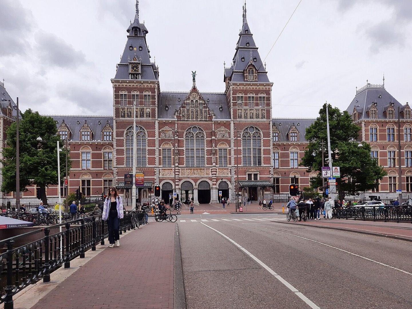 The Rijksmuseum in Amsterdam