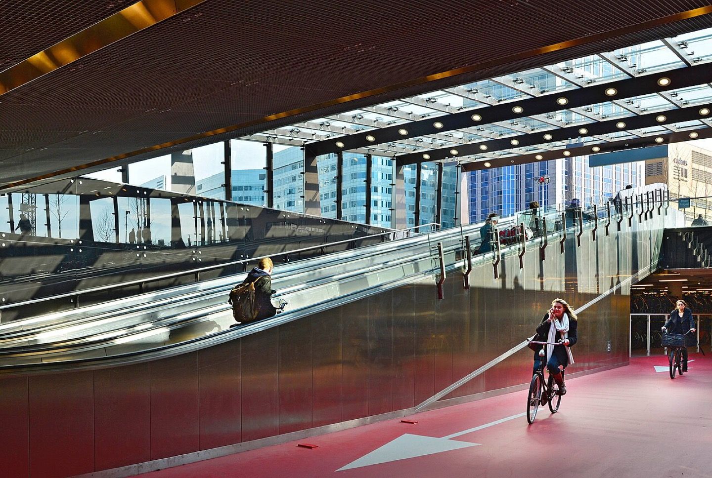 Bicycles at Rotterdam Central Station