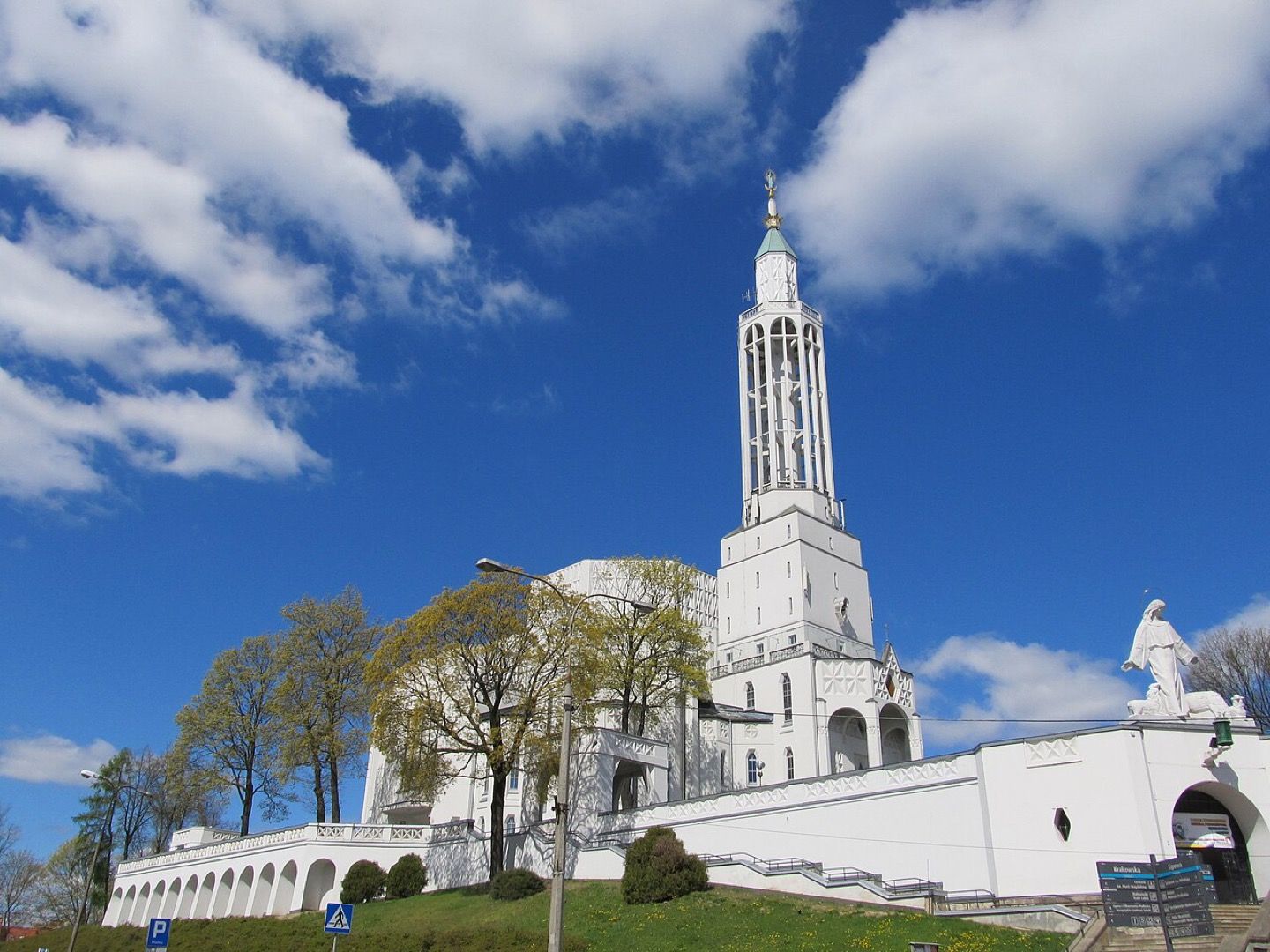 Saint Roch’s Church in Białystok, Poland, the birthplace of Esperanto’s creator