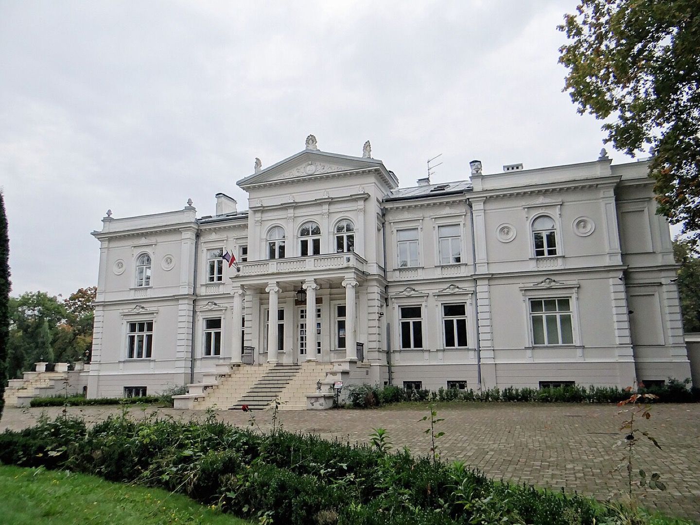 Lubomirski Palace in Białystok, Poland, the birthplace of Esperanto’s creator