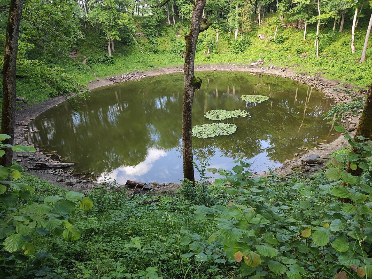 The Kaali meteorite crater on Saaremaa