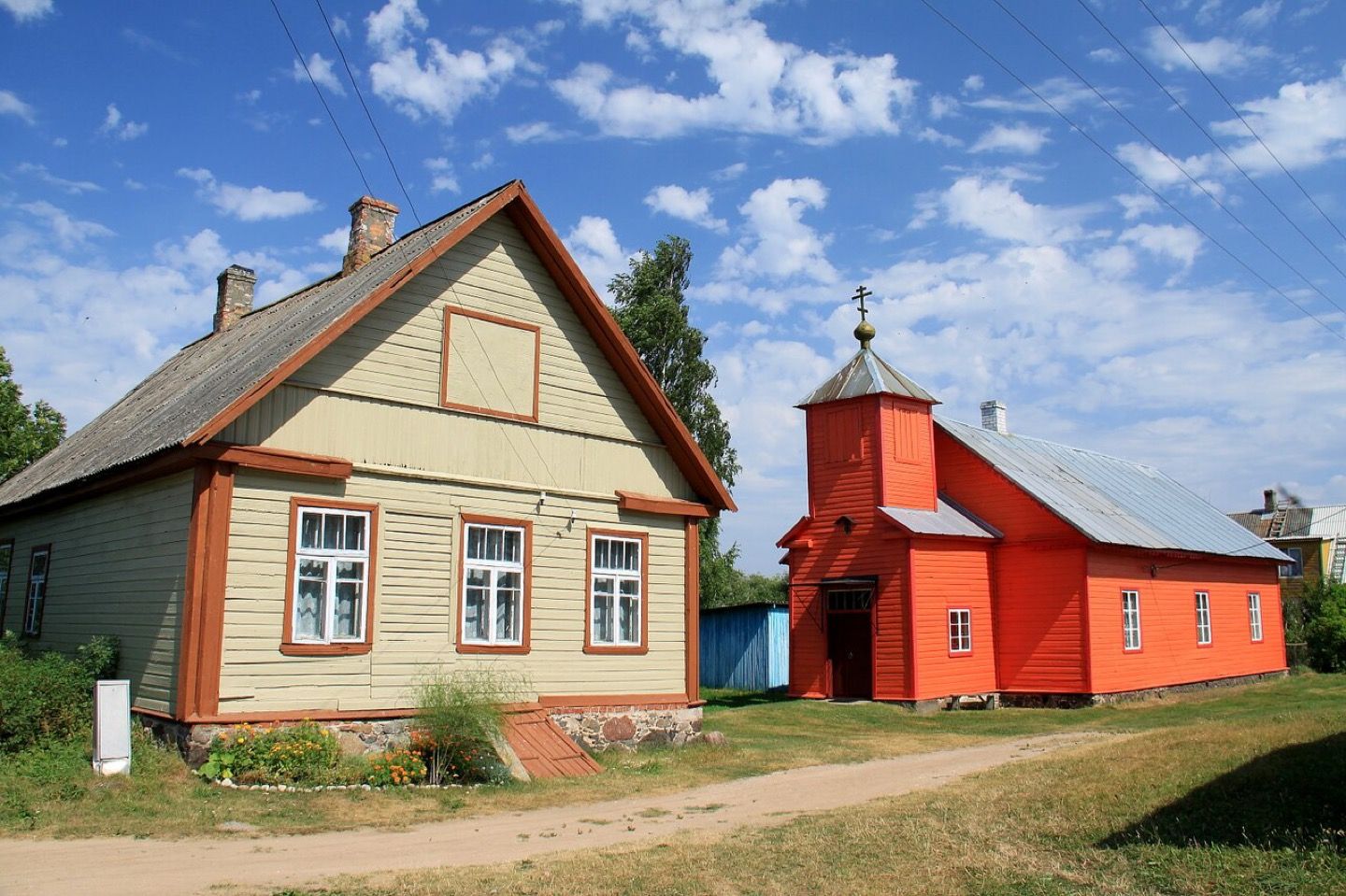 The village of Saare on Piirissaar