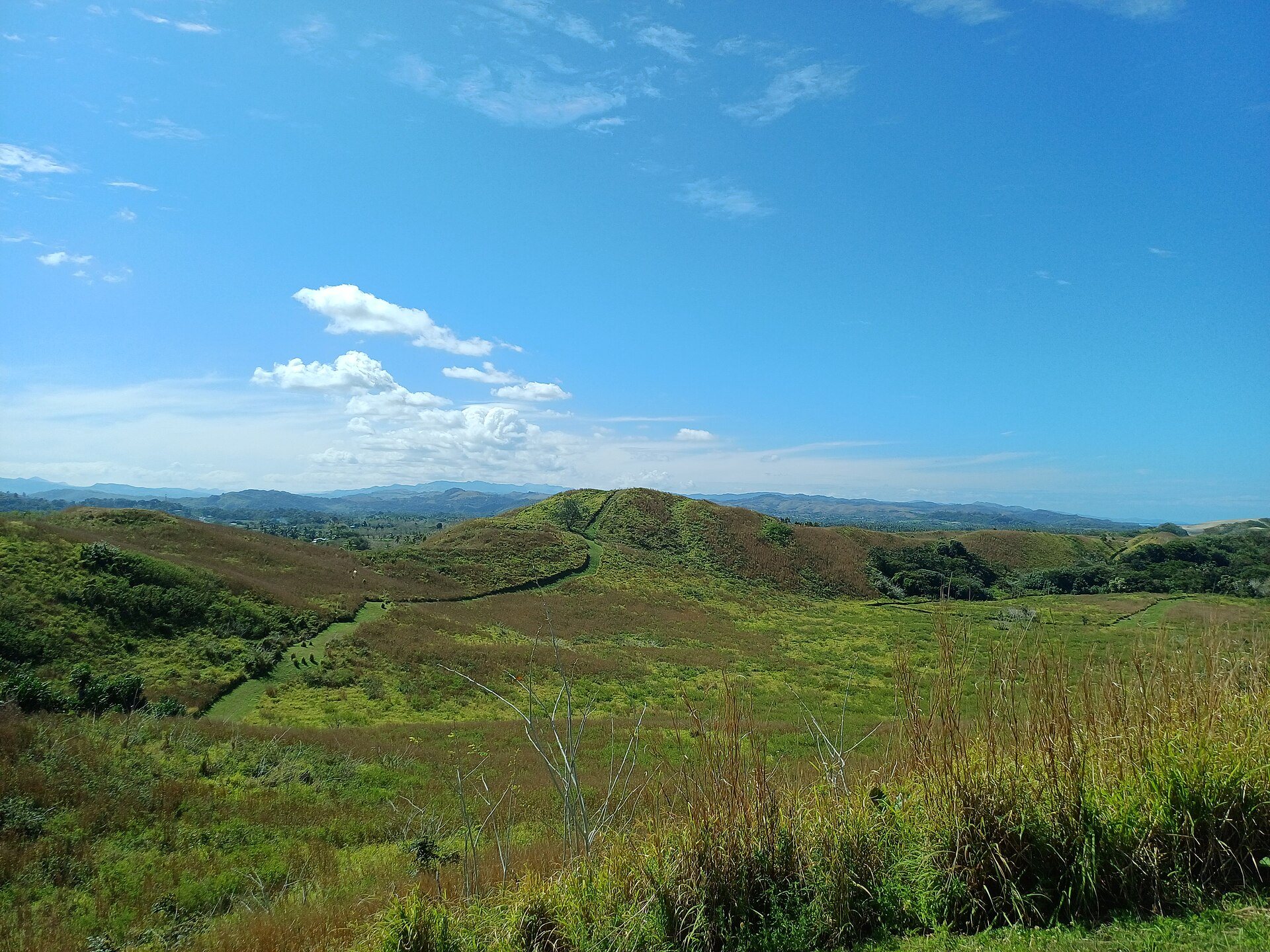 The Sigatoka sand dunes on Viti Levu, Fiji