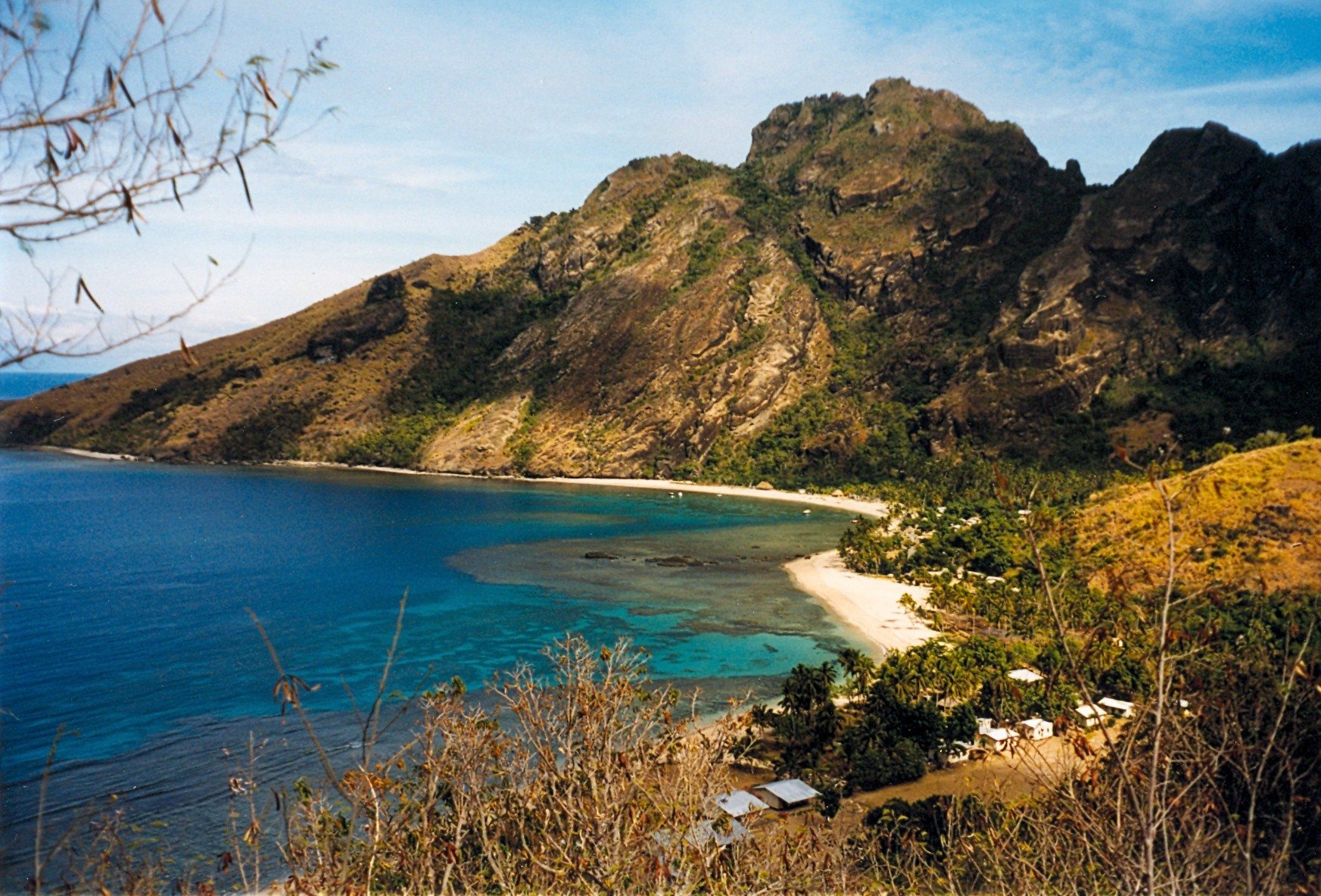 Yalobi Bay on Waya Island in Fiji’s Yasawa group