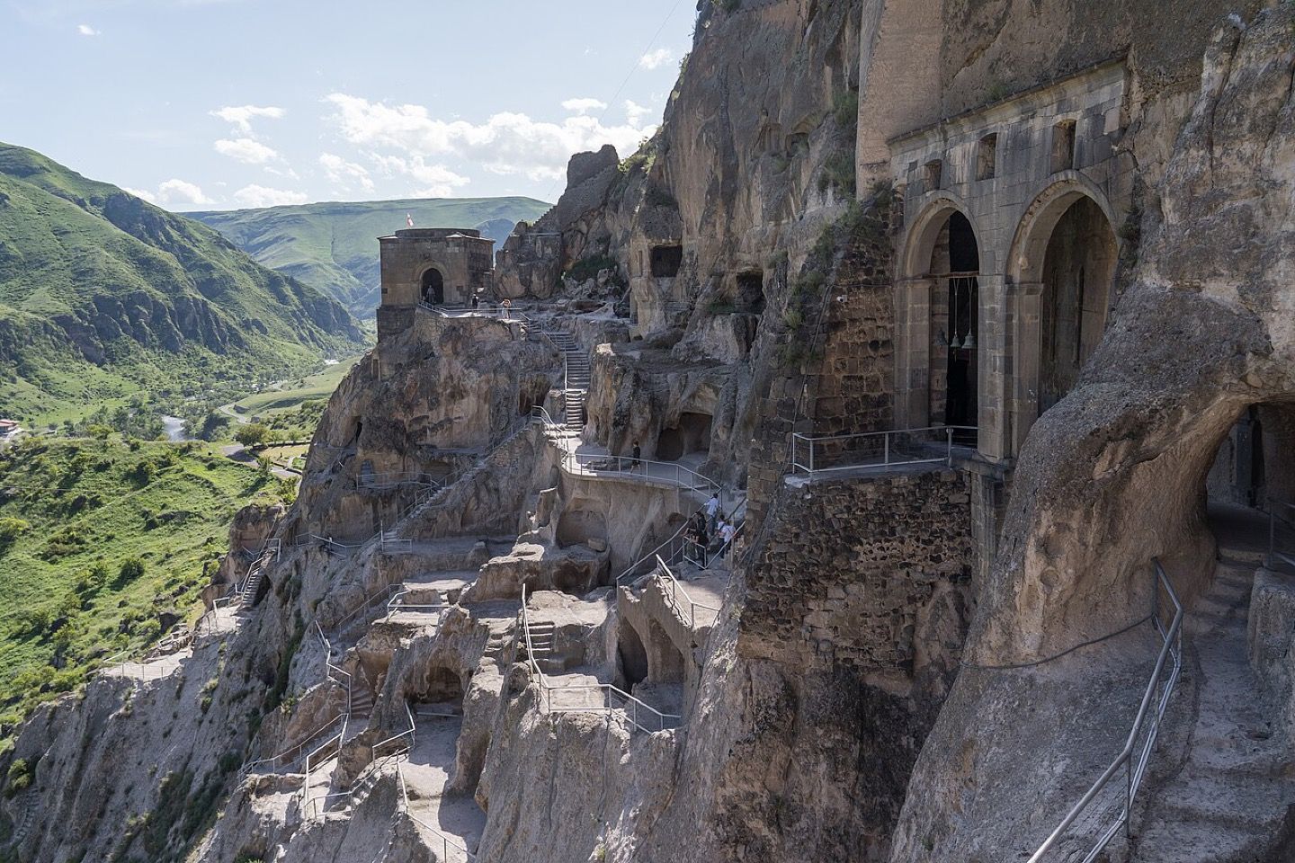 The cave monastery at Vardzia
