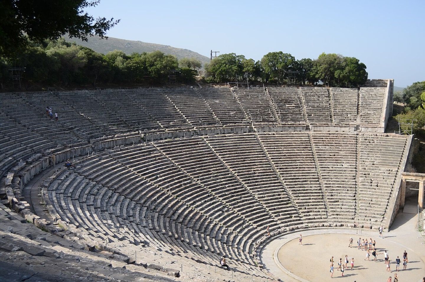 The ancient theatre at Epidaurus