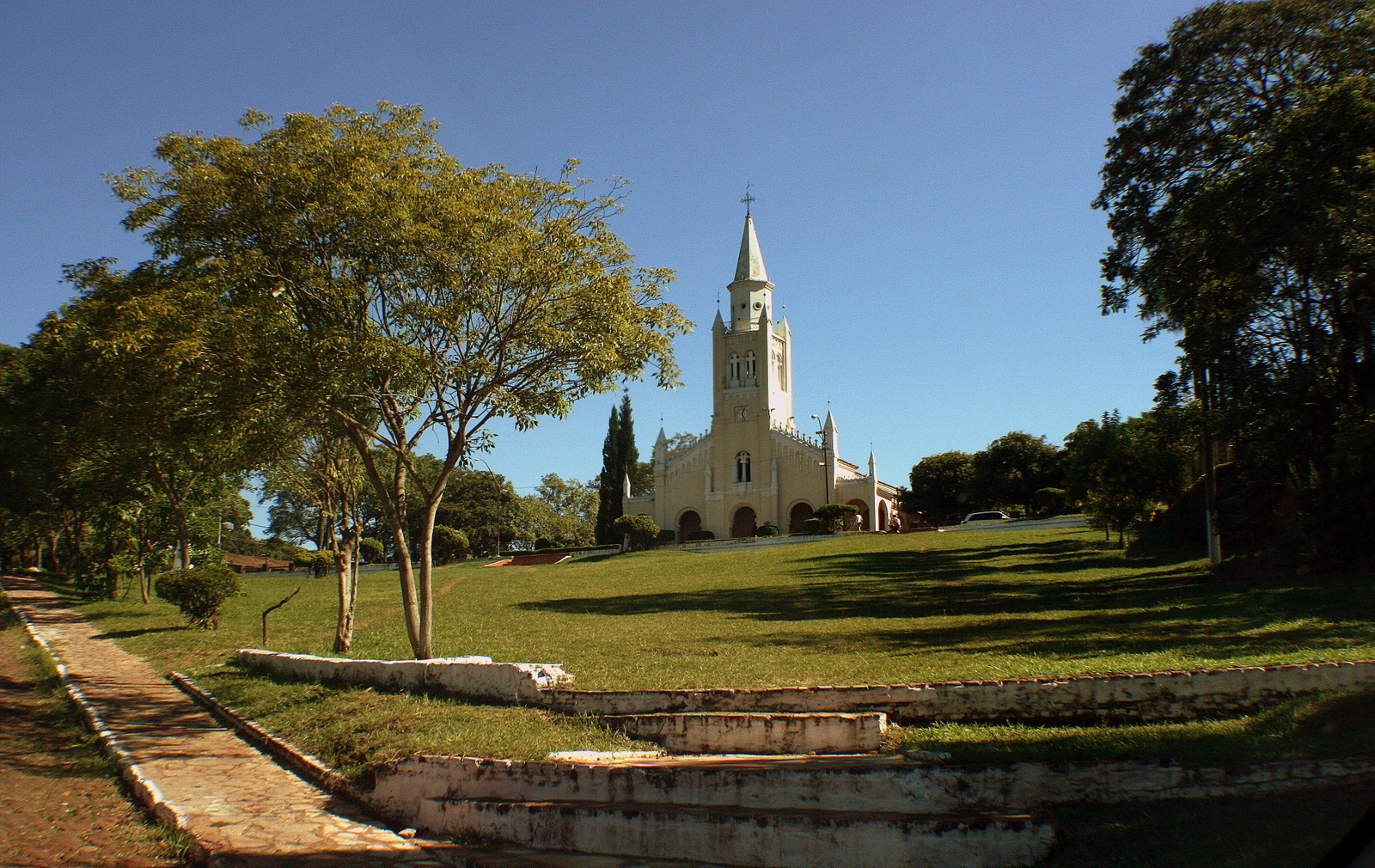 La Candelaria church in Areguá, Paraguay