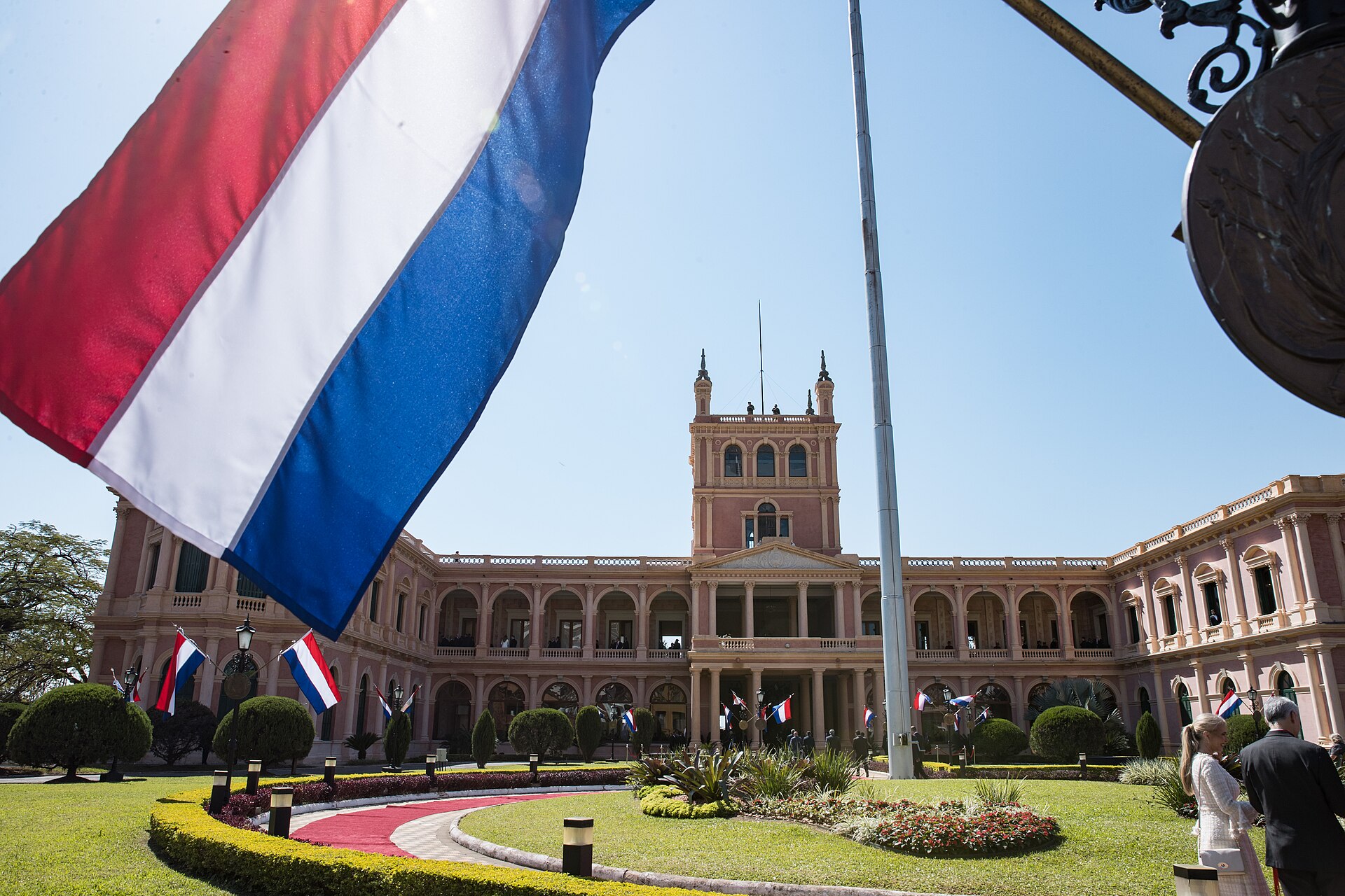 The Palacio de López in Asunción, Paraguay
