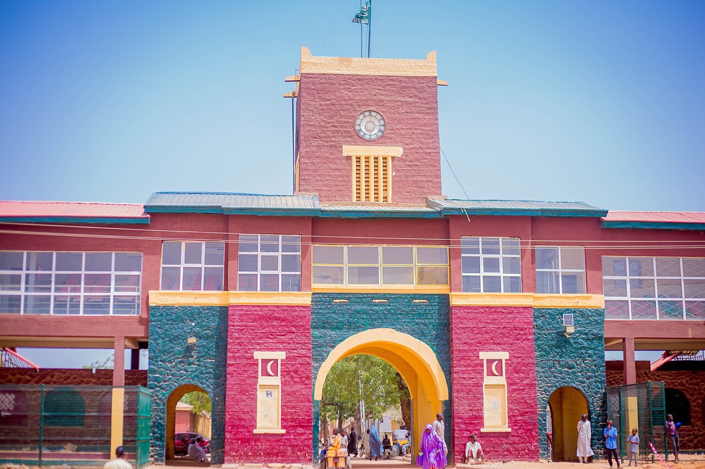 The historic Kofar Soro gate in Katsina, Nigeria