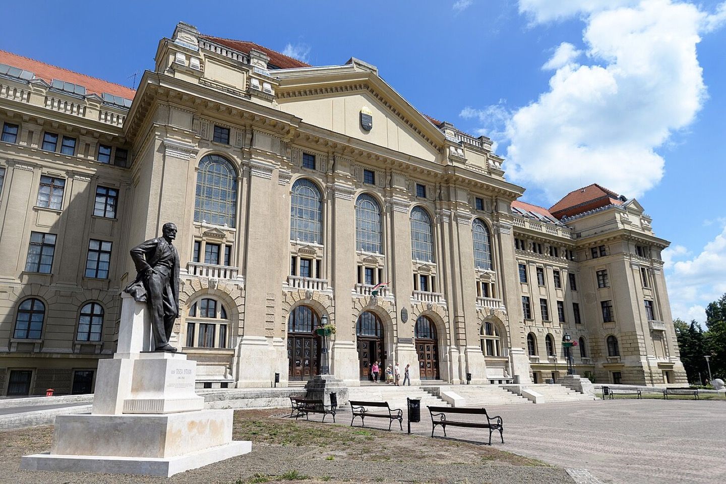 The university in Debrecen