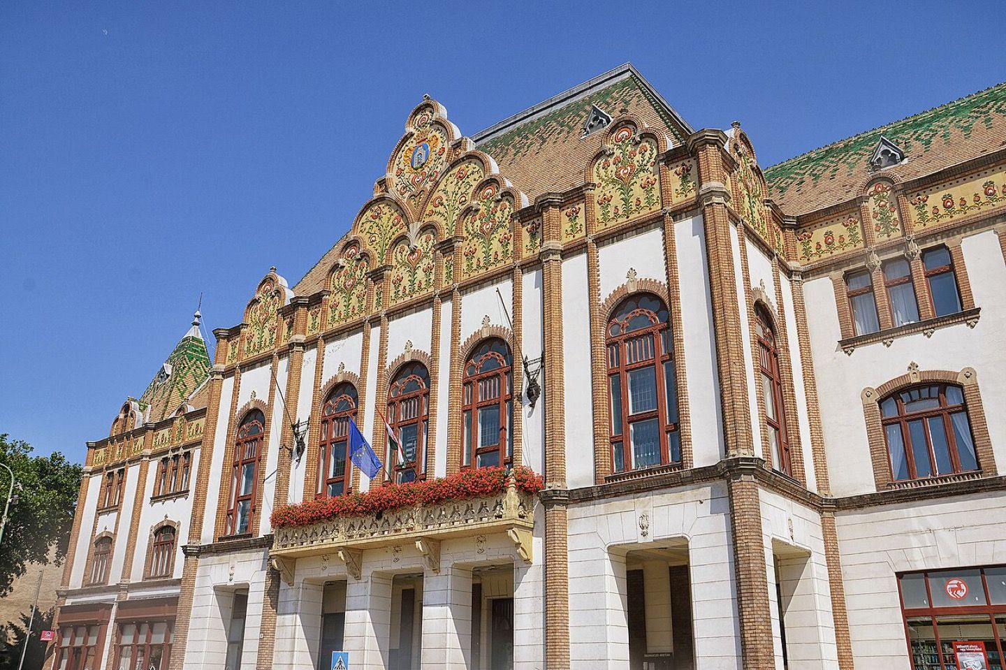 The town hall in Kiskunfélegyháza