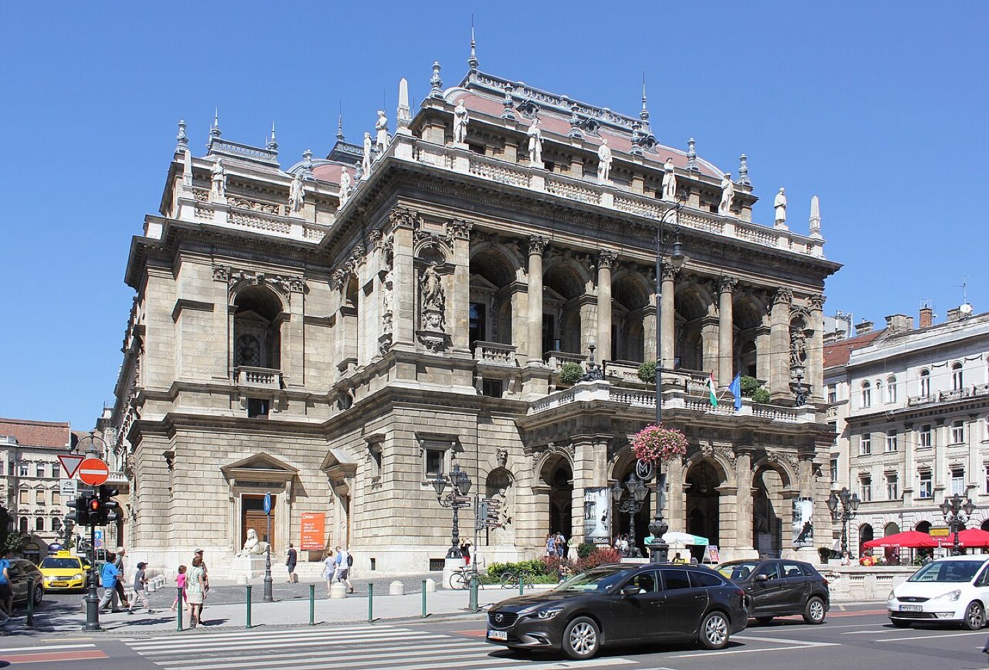 The Hungarian State Opera in Budapest