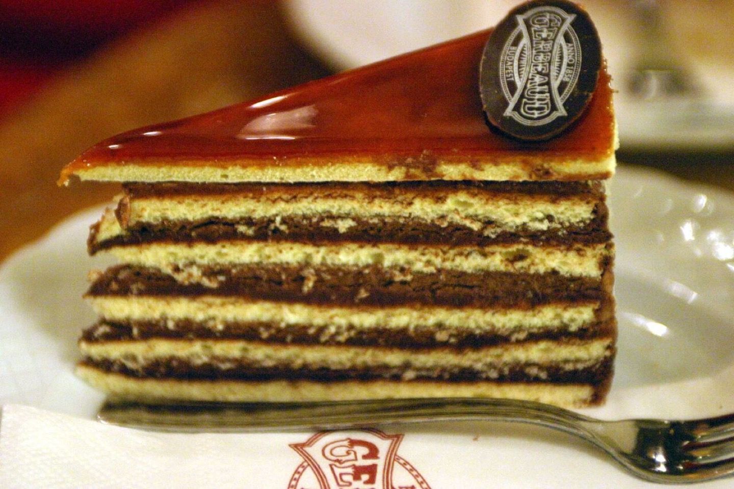 Dobos cake in Budapest