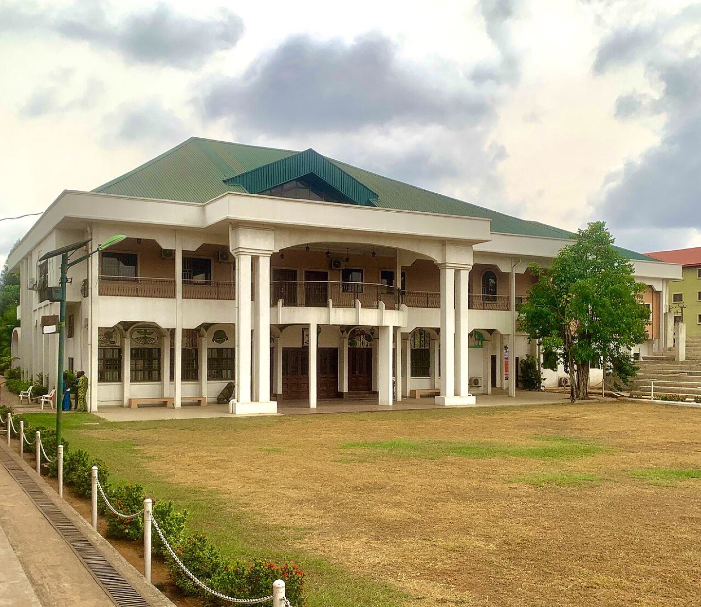 The Obi’s Palace in Onitsha, Nigeria
