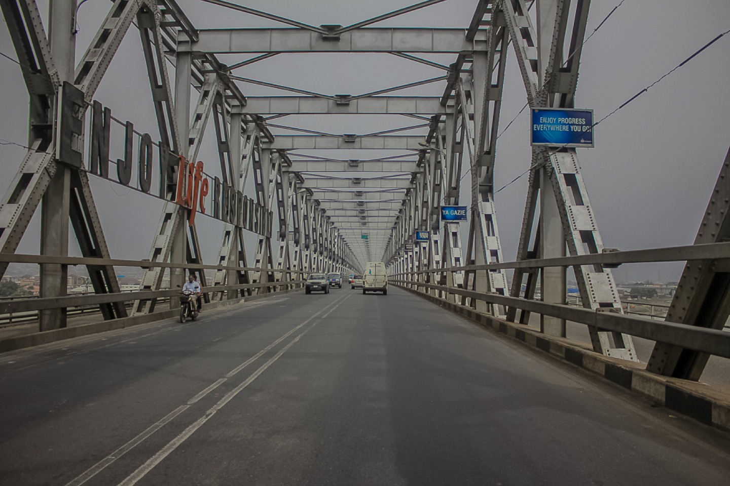 The bridge across the Niger at Onitsha, Nigeria