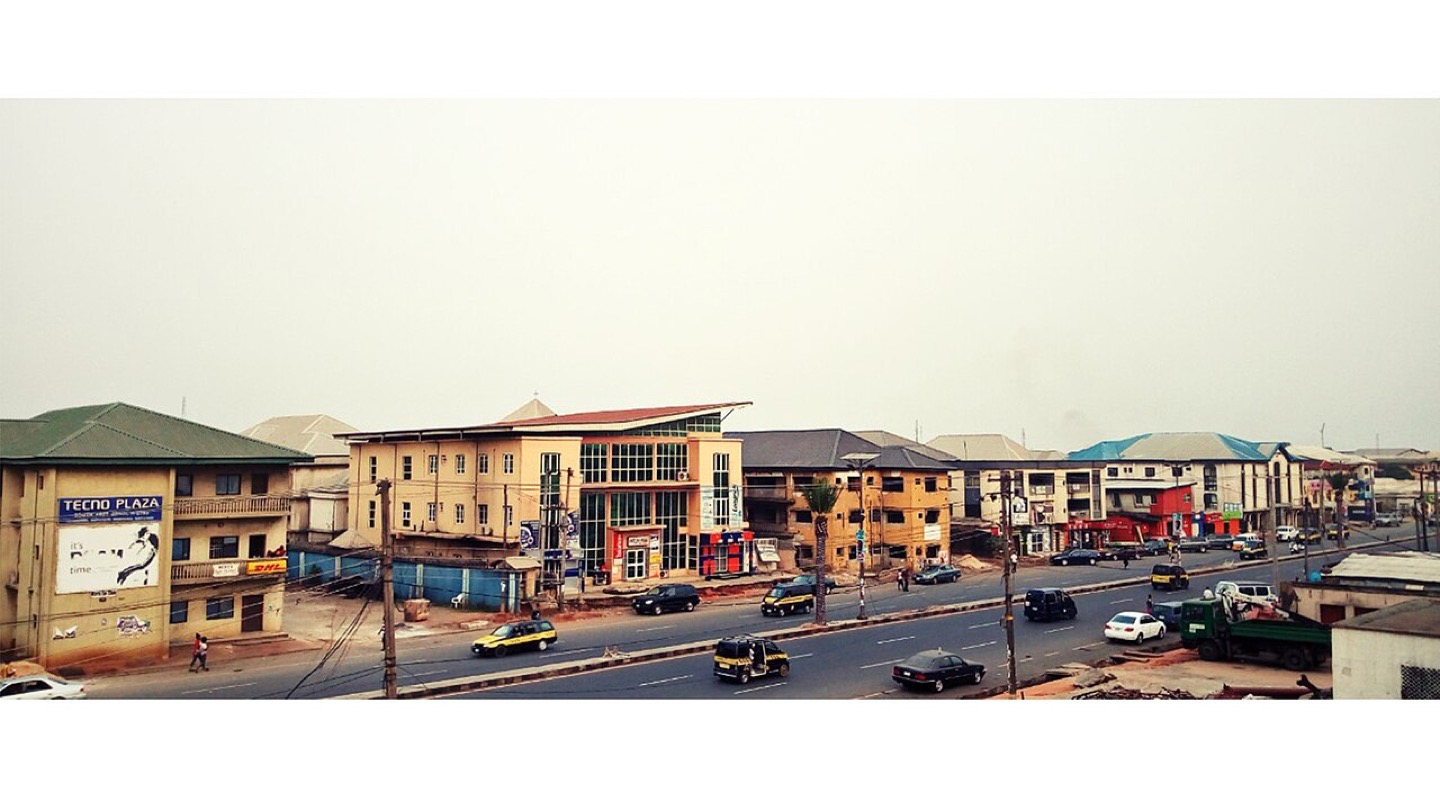 Street traffic in Owerri, southeastern Nigeria