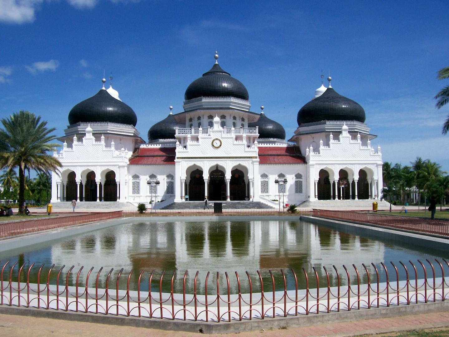 Baiturrahman Grand Mosque in Banda Aceh, Indonesia