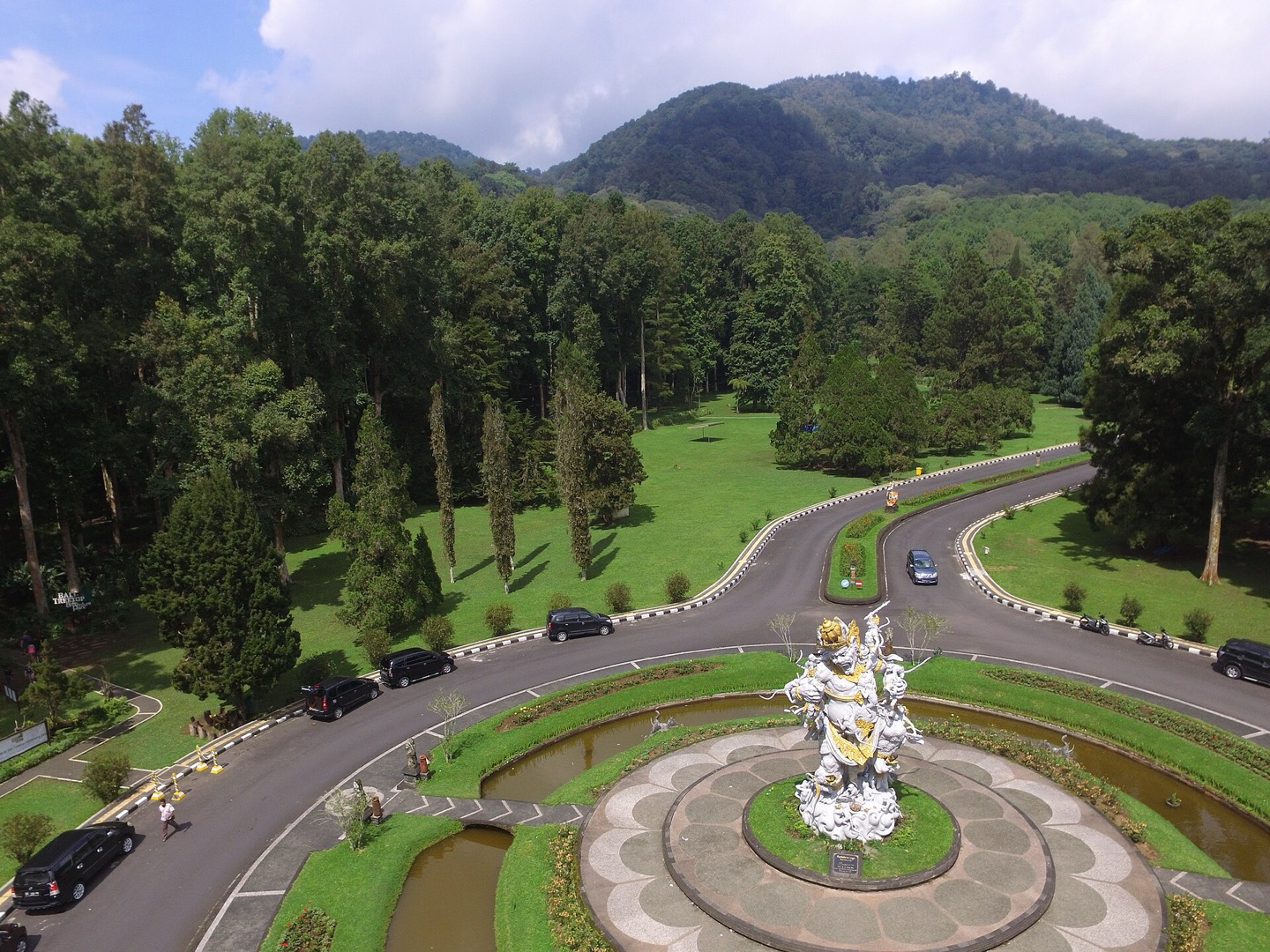 The Bali Botanic Garden in Indonesia