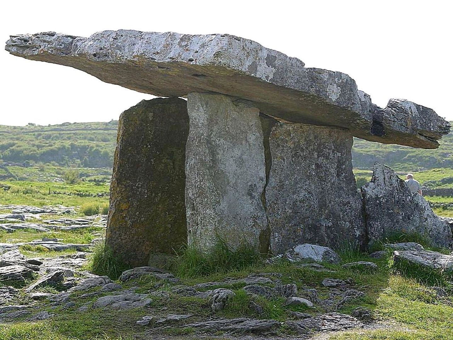 Poulnabrone dolmen in the Burren