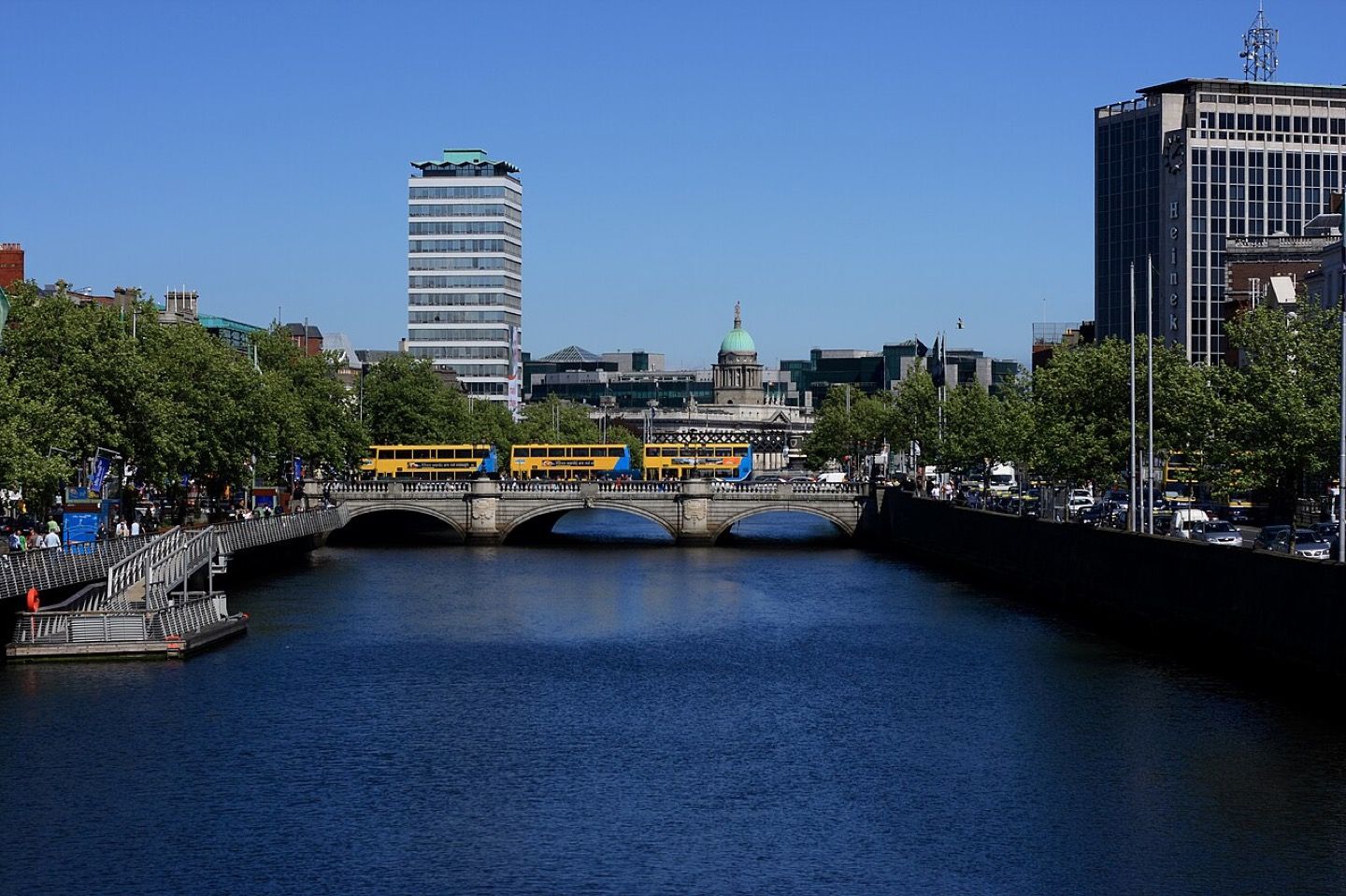 The River Liffey in Dublin