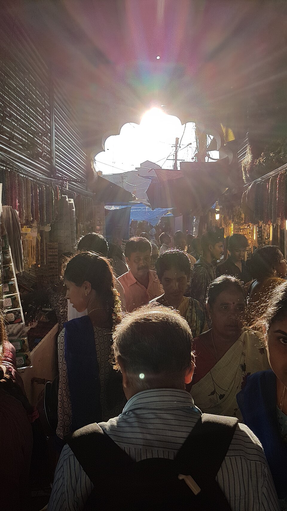 Stalls at Devaraja Market in Mysuru