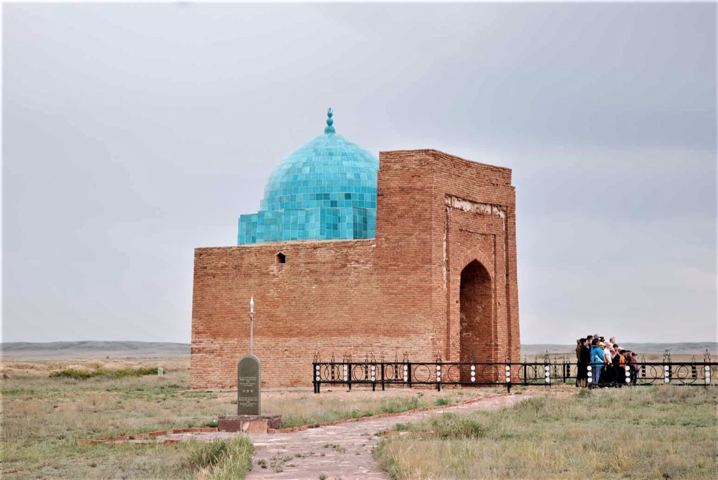 The mausoleum of Jochi Khan near Zhezkazgan, Kazakhstan