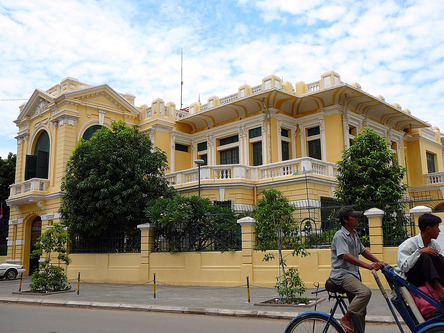 A colonial villa on Street 108 in Phnom Penh, Cambodia