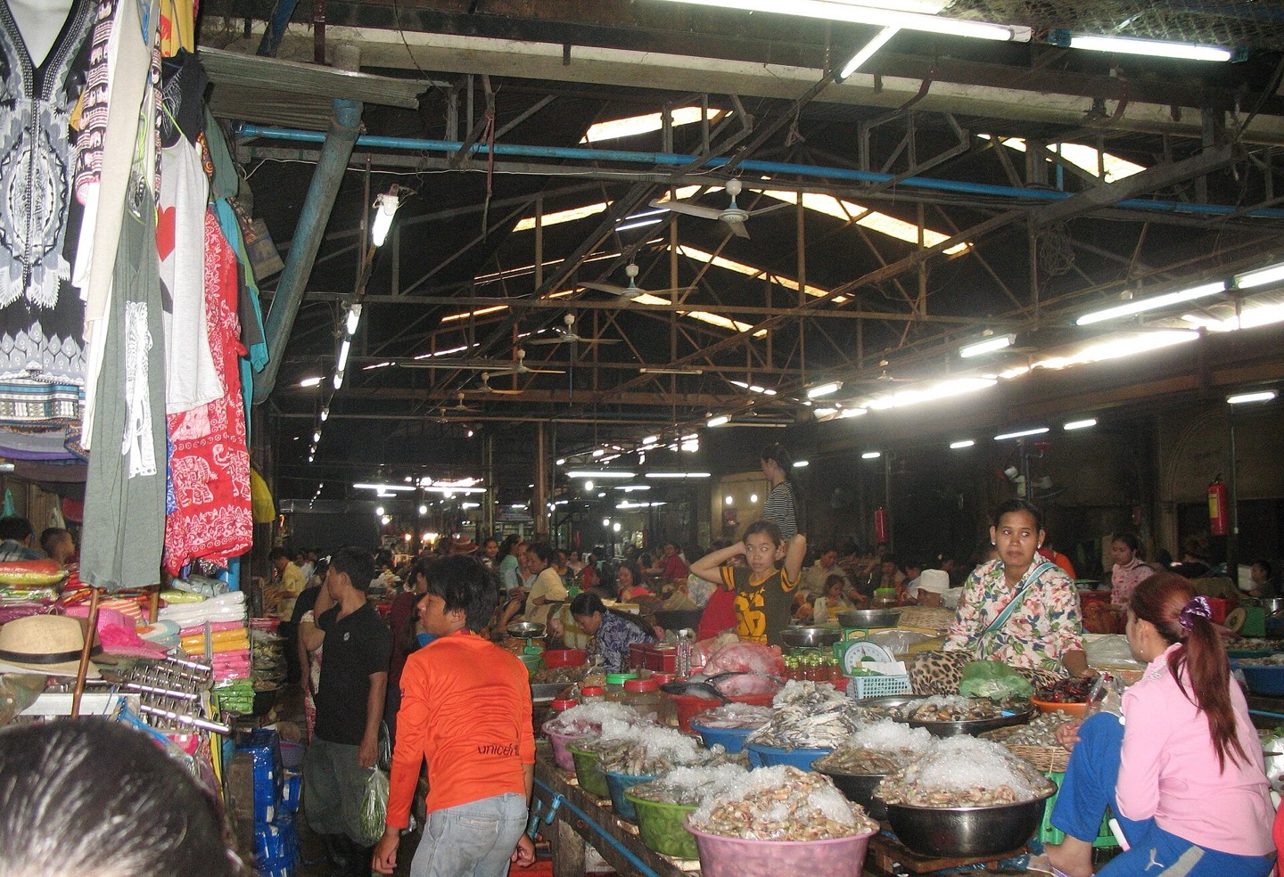 The Old Market in Siem Reap, Cambodia
