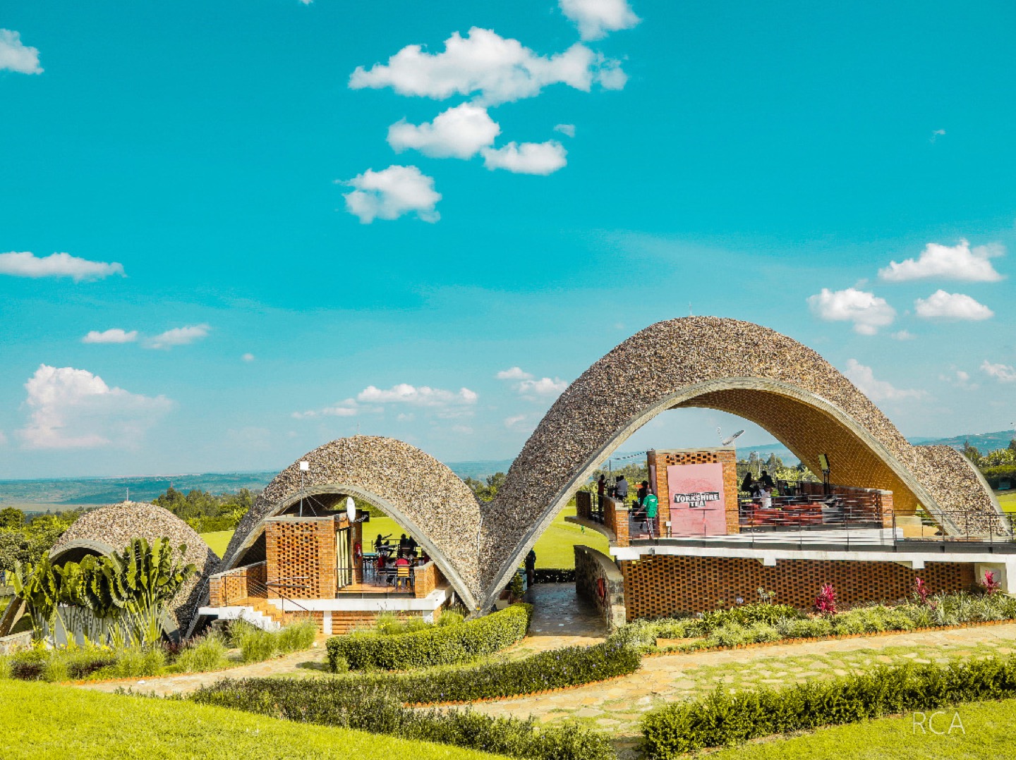 Gahanga cricket stadium in Kigali, Rwanda