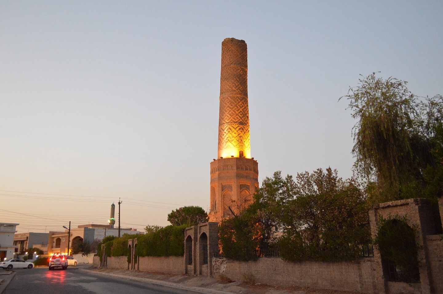 The Mudhafaria Minaret in Erbil, Iraqi Kurdistan