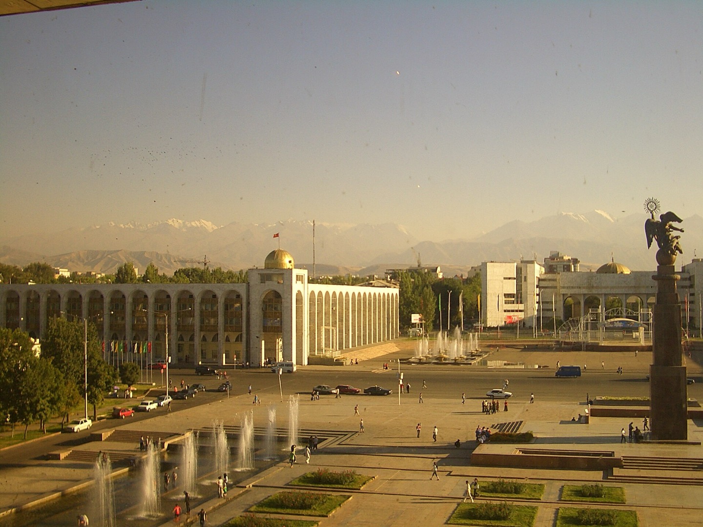 Ala-Too Square in Bishkek, Kyrgyzstan