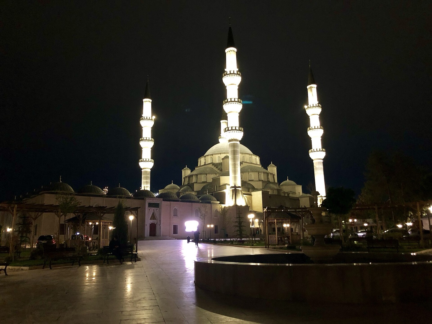 The central mosque in Bishkek, Kyrgyzstan