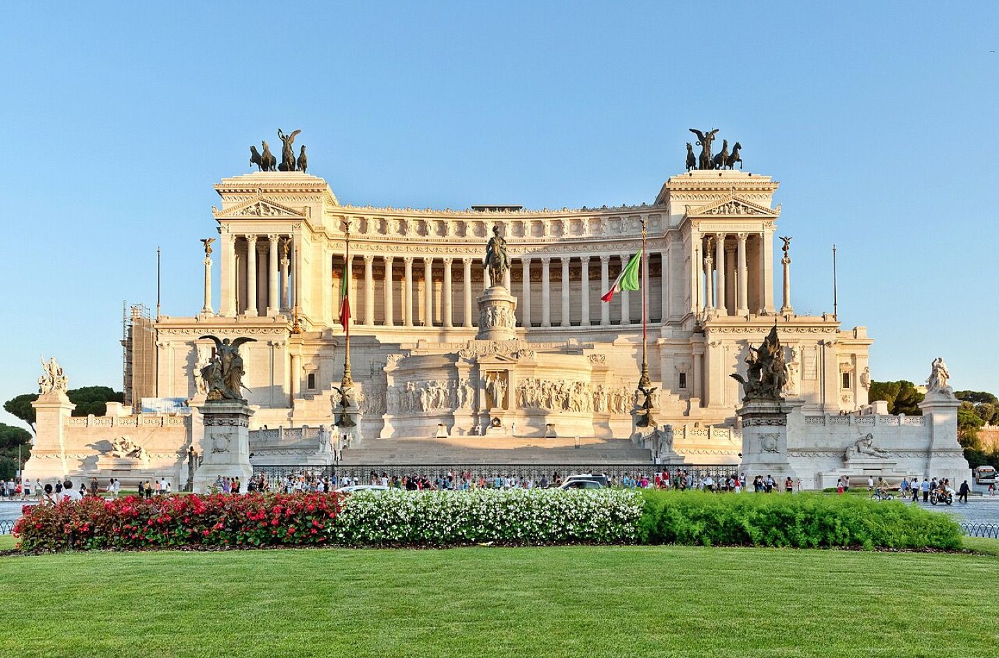 Piazza Venezia and the Vittoriano in Rome