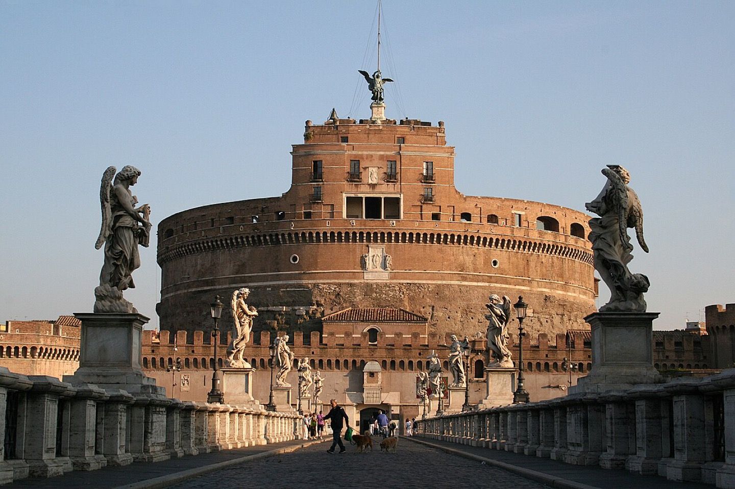 Castel Sant’Angelo and its bridge in Rome