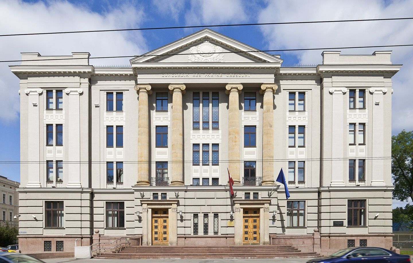 The Ministry of Foreign Affairs in Riga