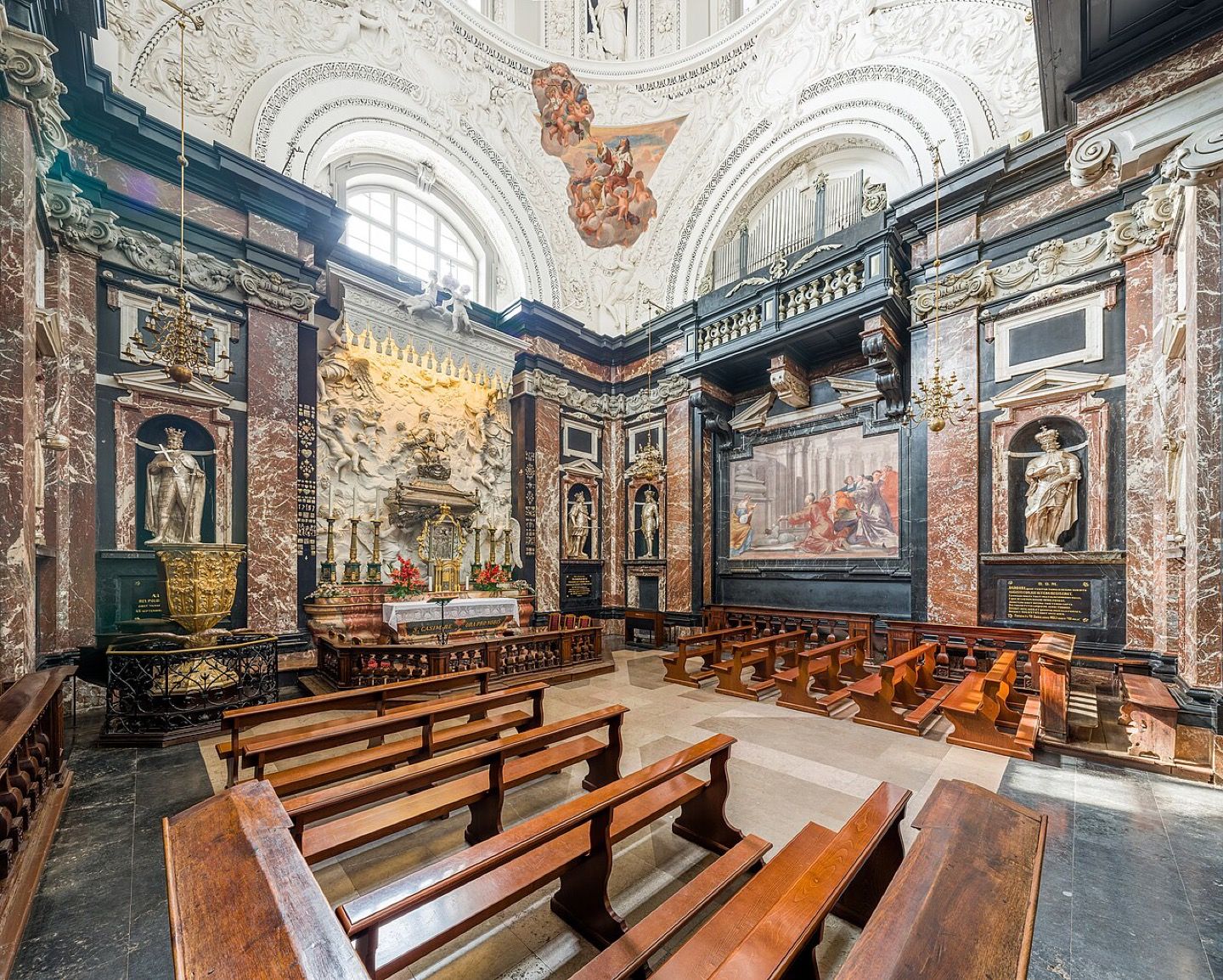 The Chapel of Saint Casimir in Vilnius Cathedral