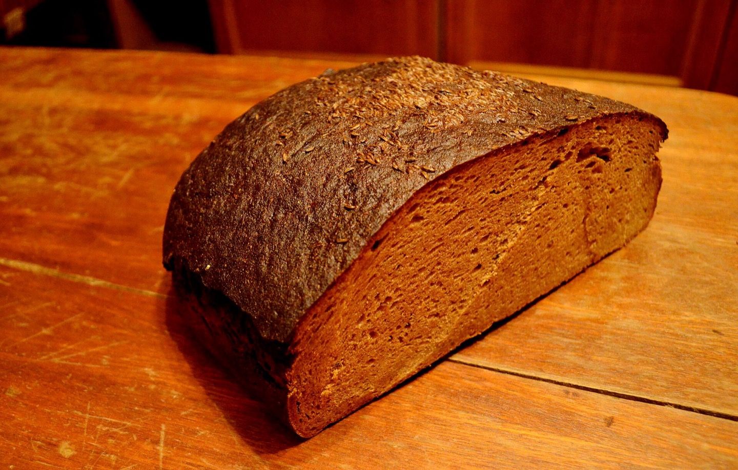 Lithuanian dark rye bread