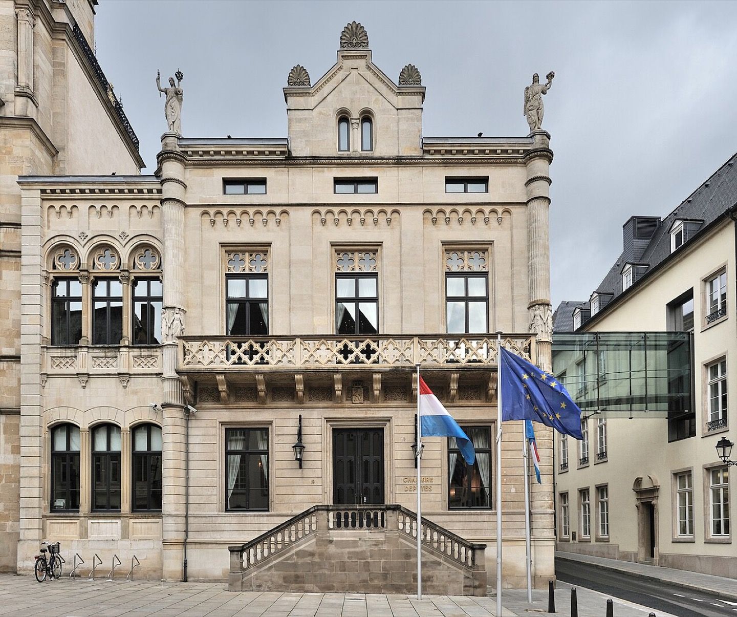 The Chamber of Deputies in Luxembourg City