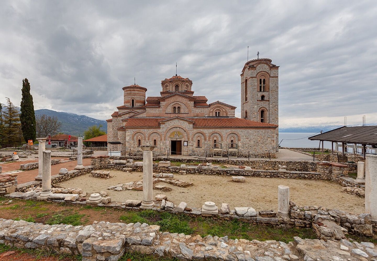 The Church of Saint Panteleimon in Ohrid
