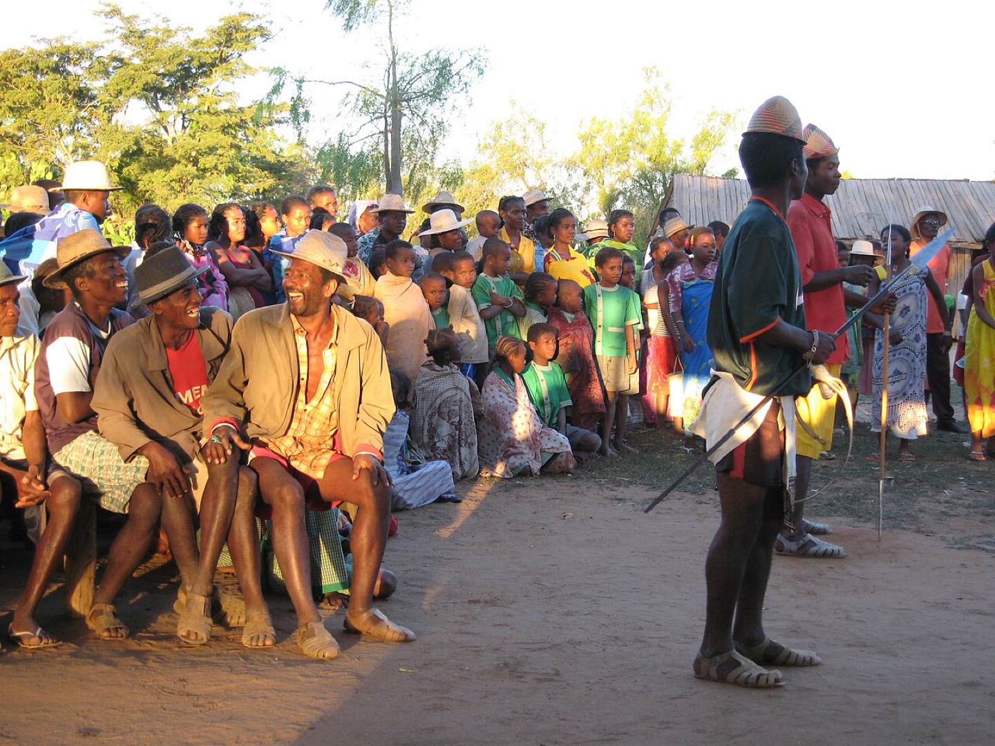 Traditional Antandroy dancing in Madagascar