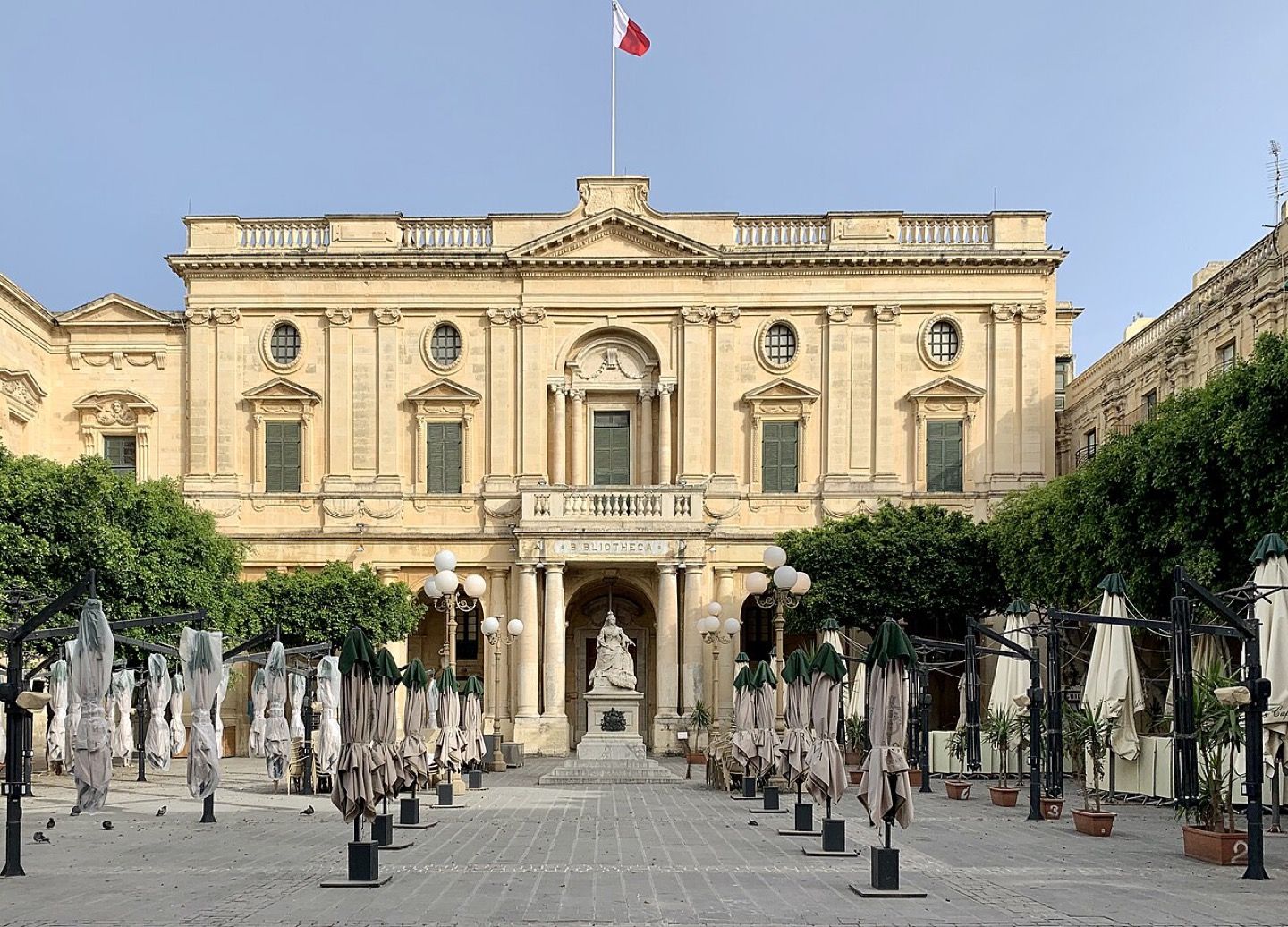 The National Library in Valletta