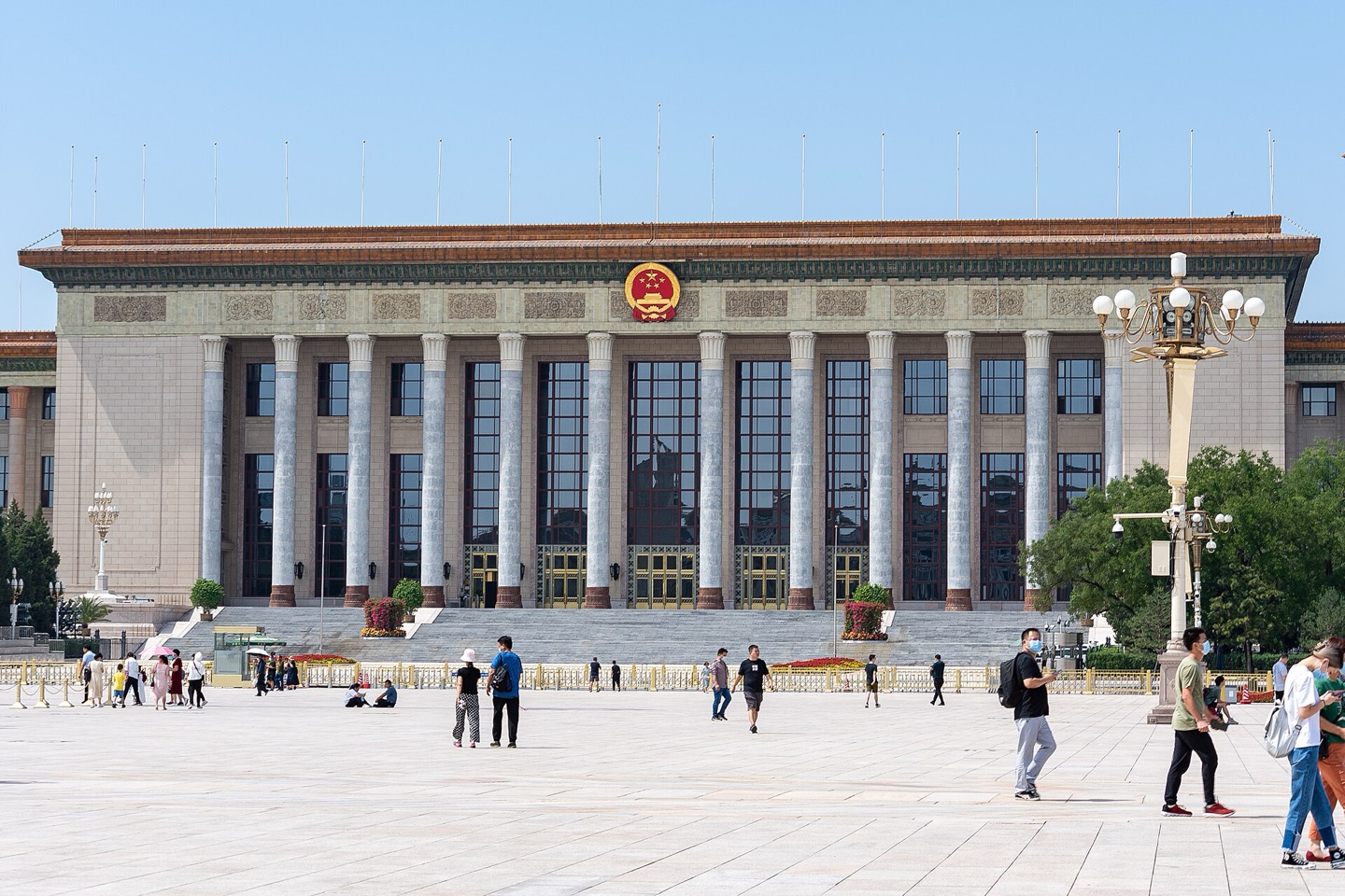 The Great Hall of the People in Beijing, where the National People’s Congress meets